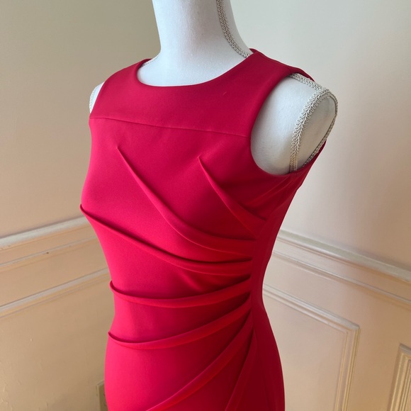 Calvin Klein Fuchsia Sleeveless Dress - Picture 4 of 7